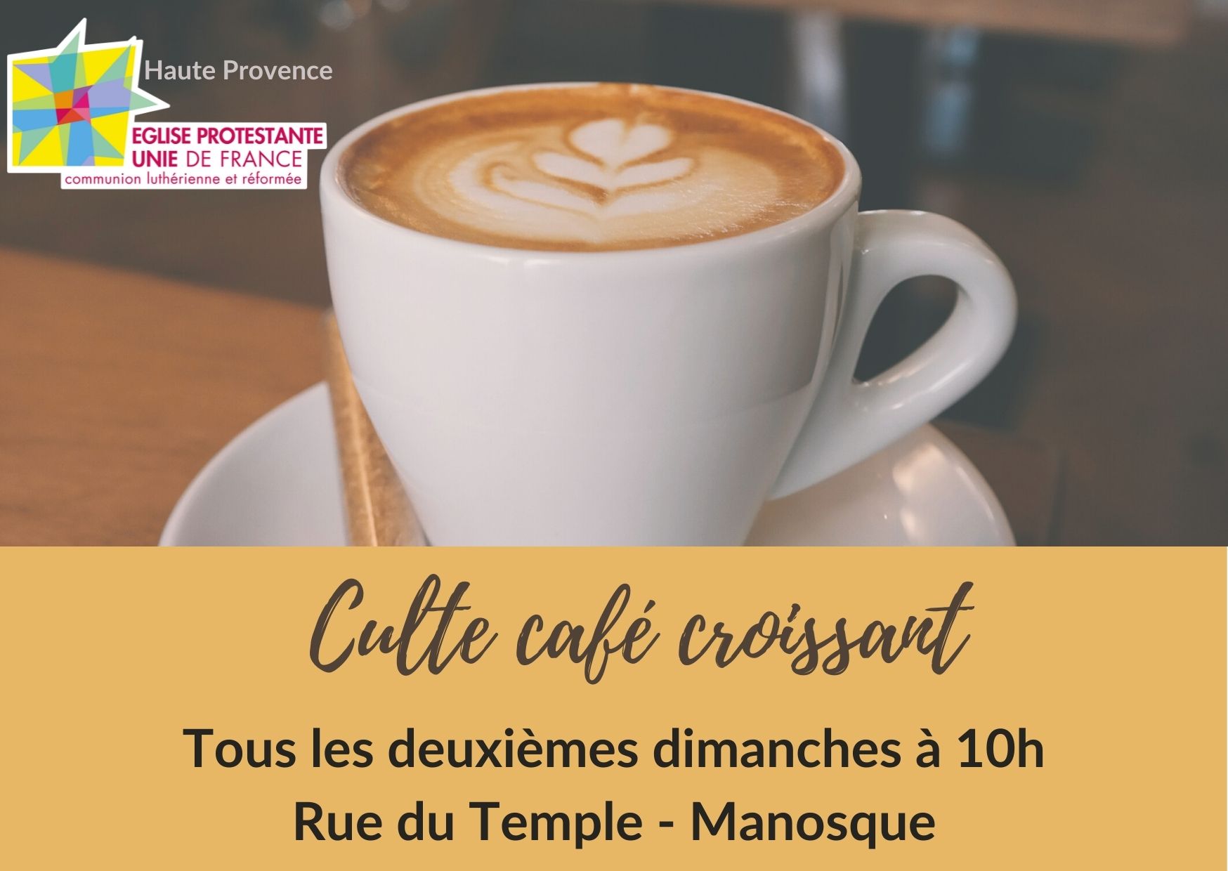 Manosque : culte café – croissant