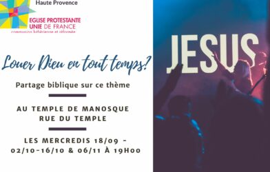 Manosque : Partage autour d’un texte biblique