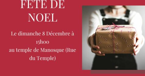 Manosque : Fête de Noël avec la communauté anglicane