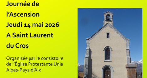 Journée de l&rsquo;Ascension – 14 mai 2026