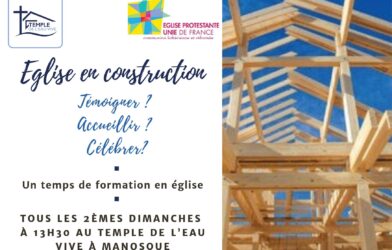 Manosque :  « Eglise en construction »